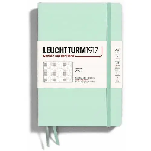 Leuchtturm1917 notatnik medium a5 kropka miękki
