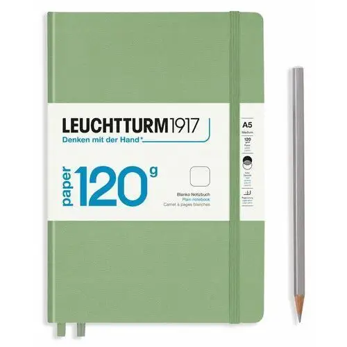 Leuchtturm1917 Notatnik Notes Medium A5 Gładki 120