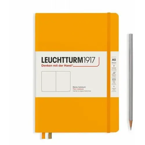 Notatnik notes medium a5 gładki Leuchtturm1917