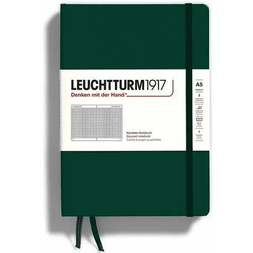 Leuchtturm1917 Notatnik Notes Medium A5 Kratka