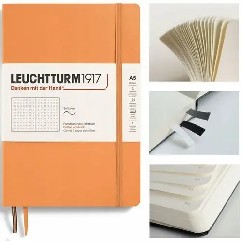 Leuchtturm1917 notatnik notes medium a5 kropka miękka oprawa bullet journal