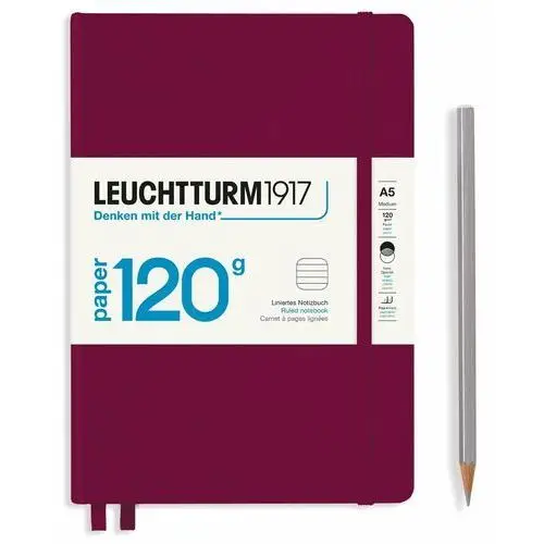 Leuchtturm1917 notatnik notes medium a5 linia 120