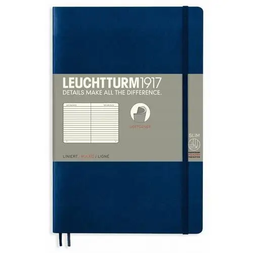 Leuchtturm1917 notatnik notes miękki b6 linia