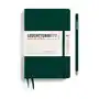 Leuchtturm1917 Notatnik paperback b6+, twarda oprawa, kropki, forest green Sklep