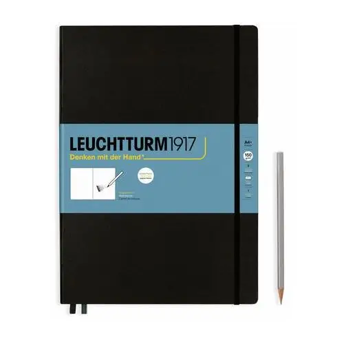 Leuchtturm1917, szkicownik Master, A4+, czarny