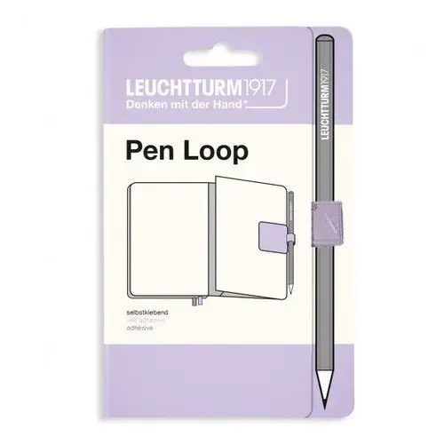 Szlufka na długopis / ołówek (pen loop) smooth colours lilac Leuchtturm1917