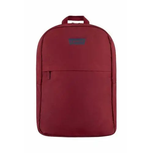 Levi's plecak dziecięcy kolor czerwony mały z nadrukiem, kolor czerwony