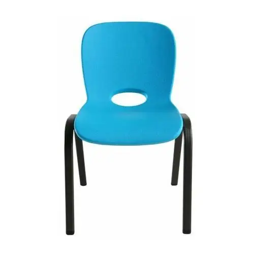 Półkomercyjne krzesło dla dzieci do piętrowania - niebieskie 80392, product1001