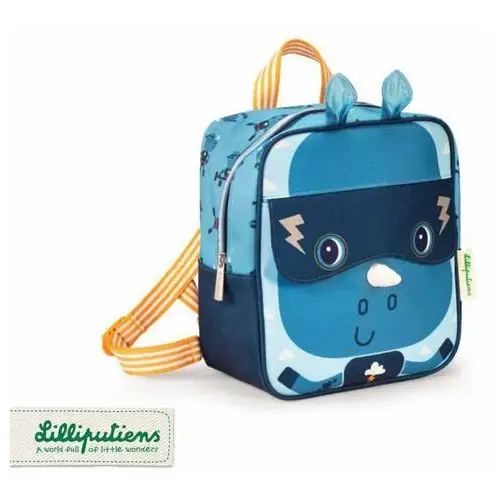 Plecak dla przedszkolaka dziewczynki i chłopca niebieski Lilliputiens