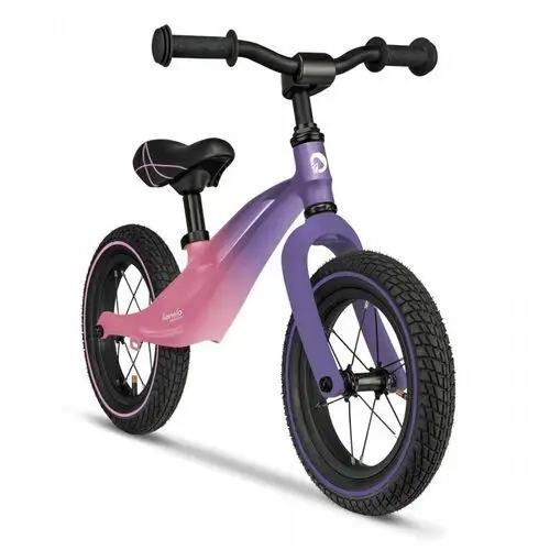 Rowerek biegowy Bart Air Pink Violet Lionelo 3