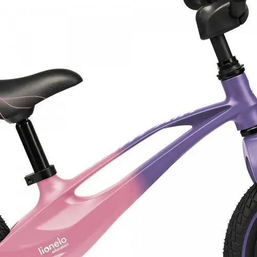 Rowerek biegowy Bart Air Pink Violet Lionelo 2