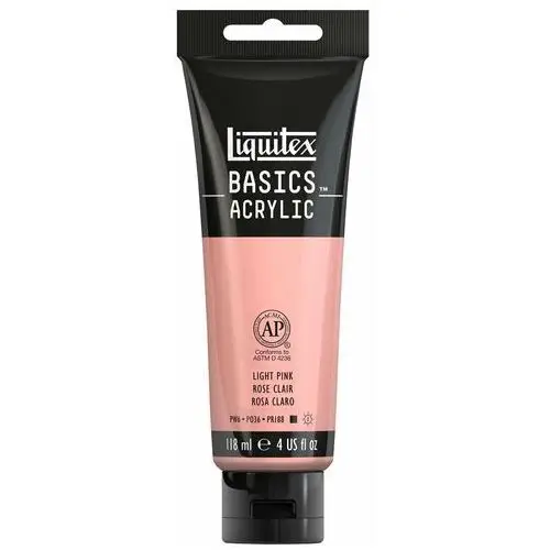 Liquitex Basics Farba Akrylowa 118 Ml, Kolor Pink Portrait Light