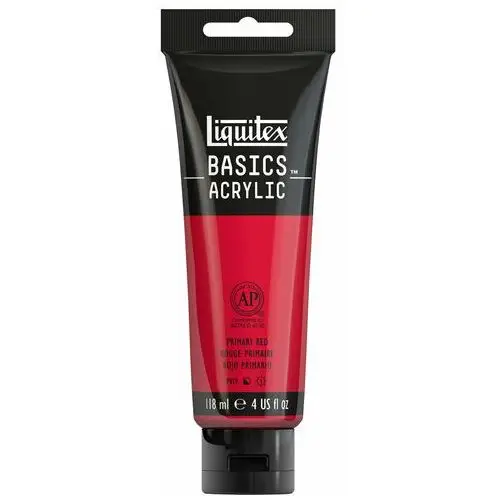 Liquitex Basics Farba Akrylowa 118 Ml, Kolor Primary Red