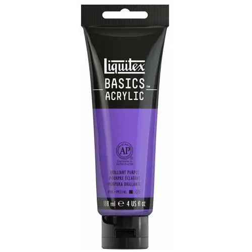 Liquitex basics farba akrylowa 118 ml, kolor purple brilliant Colart international s.a