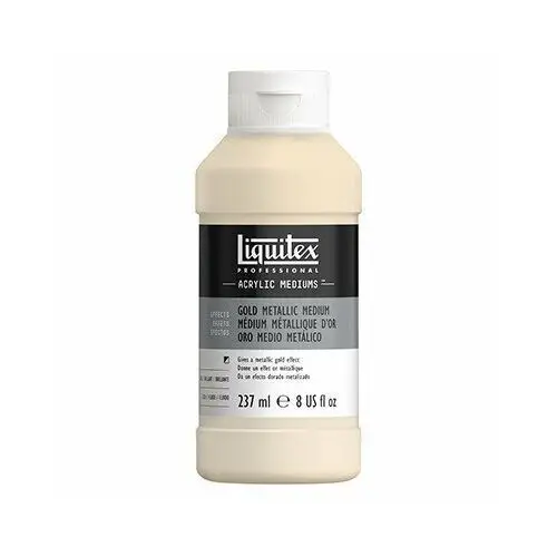 Liquitex Gold metallic medium, 237 ml