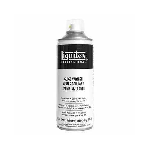 Werniks błyszczący do farb akrylowych , spray 400 ml Liquitex