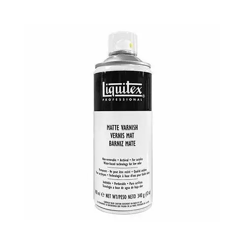 Liquitex Werniks matowy do farb akrylowych , spray 400ml