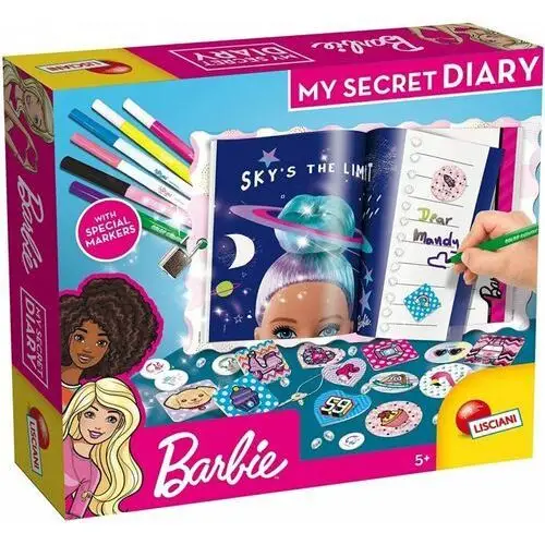 Pamiętnik Mój sekretny pamiętnik Barbie Lisciani 2