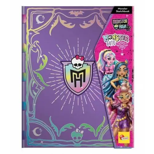 Pamiętnik sketchbook monster high cute Lisciani