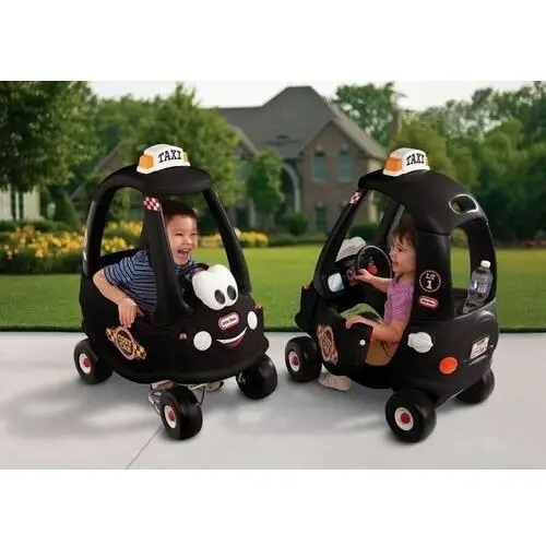 Jeździk Samochód Cozy Coupe czarna Taxi Little Tikes 2