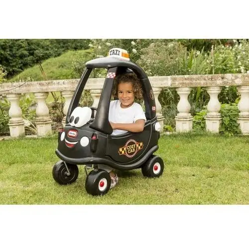 Jeździk Samochód Cozy Coupe czarna Taxi Little Tikes 5