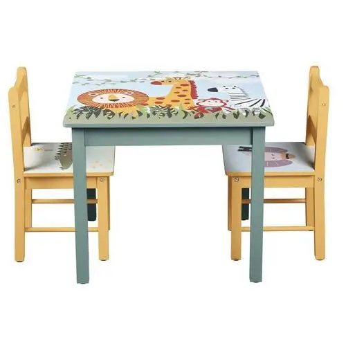 Livarno home stolik dziecięcy z 2 krzesełkami