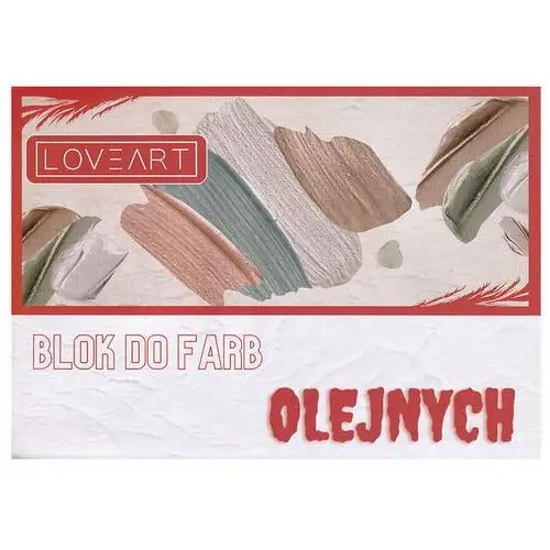 Loveart Blok do farb olejnych 250g 210x297mm 10ark