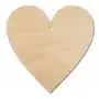 Loveart Dekor ze sklejki drewniana zawieszka serce 10cm Sklep