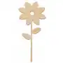 Loveart Dekor ze sklejki ozdoba drewniana na patyku kwiatek 14cm Sklep