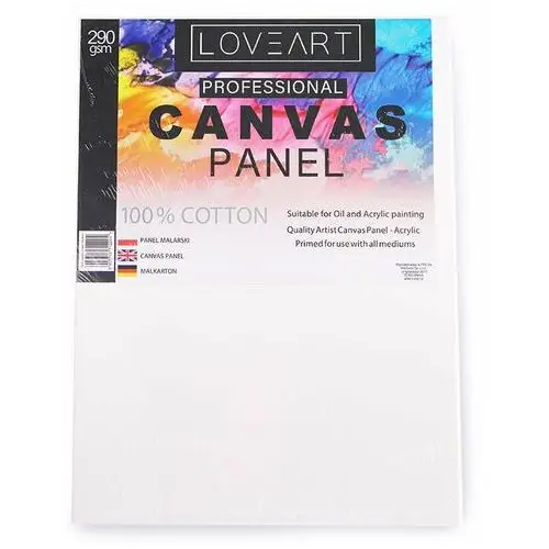 Loveart Panel malarski płócienny 18x24cm