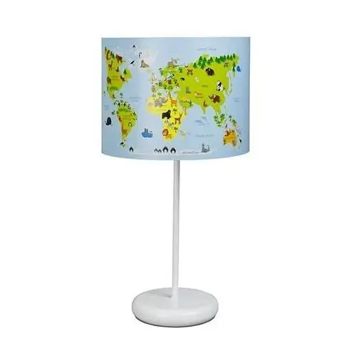 Lumes Lampka nocna dla dzieci z mapą świata - a327-luso