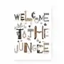 Welcome to the jungle, plakat A3 Sklep