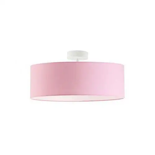 Różowa lampa sufitowa do pokoju dziecka WENECJA fi - 50 cm - kolor różowy, 14527/2 - kolor różowy