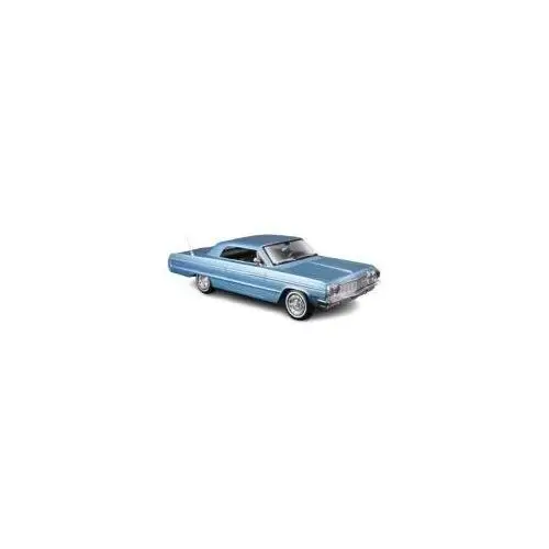Model kompozytowy Chevrolet Impala 1964 1/24 niebieski Maisto