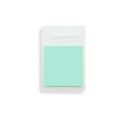 Transparentne kolorowe karteczki – zielone Make it easy