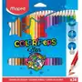 Kredki trójkątne, colorpeps, 24 kolory Maped Sklep