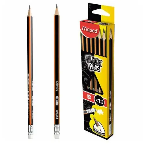Maped , ołówek drewniany b black'peps