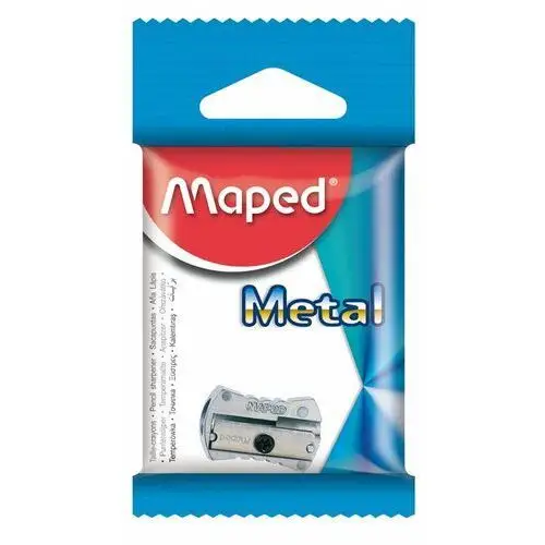 Maped, Temperówka Maped Metal Classic 1 Otwór Flowpack
