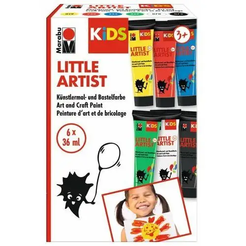 Marabu Zestaw farb kids little artist 6 x 36 ml