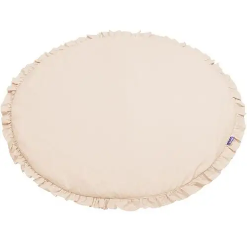 Mata Do Zabawy 90 cm Pastel Beige Bawełniana Jukki