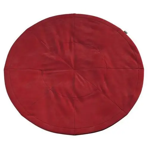 Mata okrągła, intensywna czerwień, 130cm, Posh Velvet