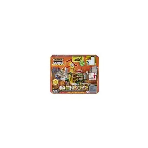 Matchbox Prawdziwe Przygody Strefa budowy Zestaw światła i dźwięki HPD63 Mattel