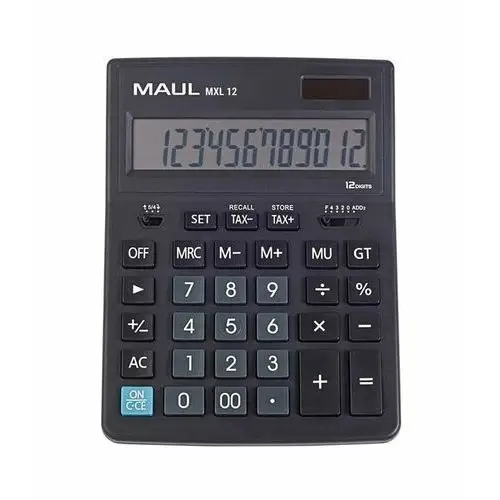 Maul Kalkulator mxl 12, 12 pozycyjny, czarny,obliczanie
