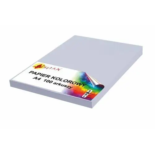 Mazak Papier kolorowy a4 120g fiolet pastel 100 arkuszy