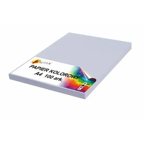 Papier kolorowy A4 80g fioletowy pastel 100 arkuszy