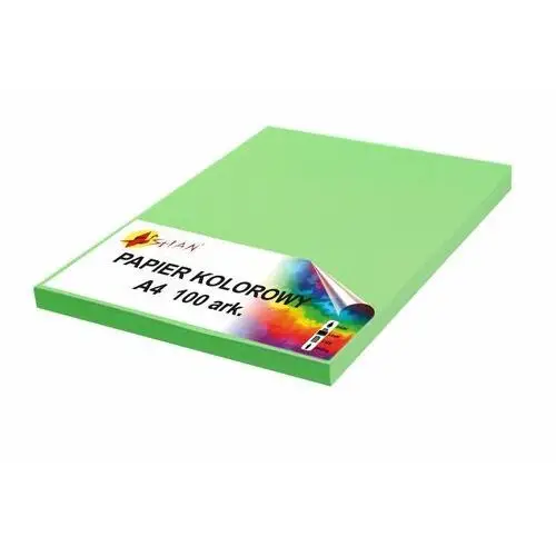 Mazak Papier kolorowy a4 80g zielony trawiasty 500 arkuszy