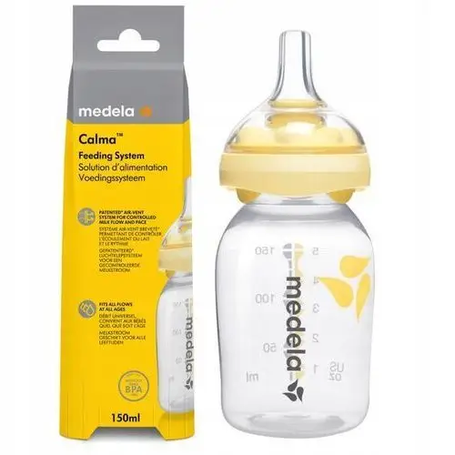 Medela Calma w zestawie z butelką o poj. 150 ml