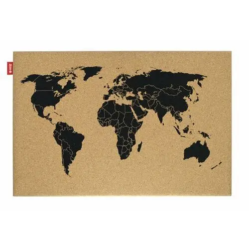 Memoboards, tablica korkowa, Mapy świata