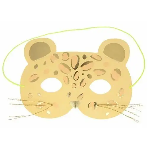 Meri Meri - Kartka okolicznościowa 3D Maska leopard
