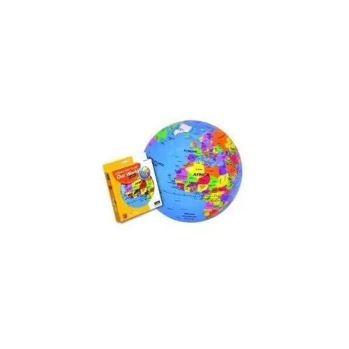 Mg dystrybucja globus 30 cm - nasz świat, piłka